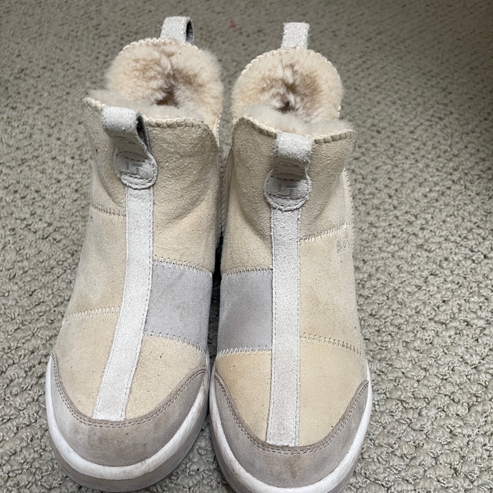 Deckers X Lab White Boots - image 1